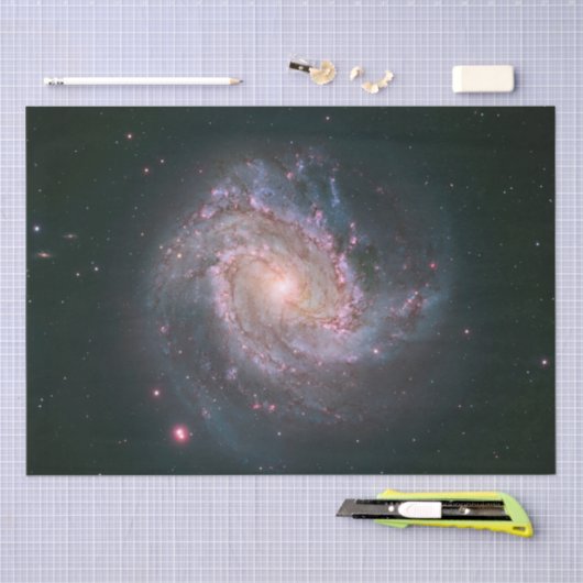 Spiral Galaxy M83 (NASA) Tissuepapier (Craft)