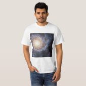 Spiral Galaxy Messier 74 Galactic T-shirt (Voorkant volledig)