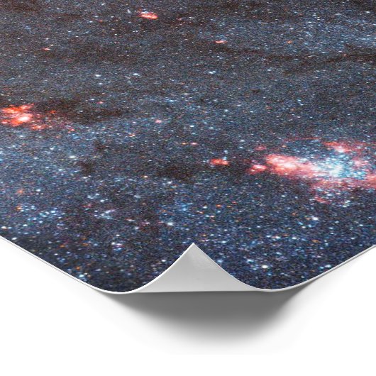 Spiral Galaxy Messier 74 (M74) | NGC 628 | Hubble Poster (Hoek)