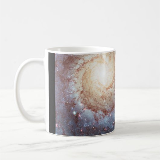 Spiral Galaxy Messier 74 Space Photo Koffiemok (Links)