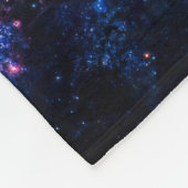 Spiral Galaxy met tralies NGC 1672 Astronomie Afbe Fleece Deken (Hoek)