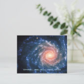 Spiral Galaxy NGC 1232 - Ons adembenemend universu Briefkaart (Staand voorkant)