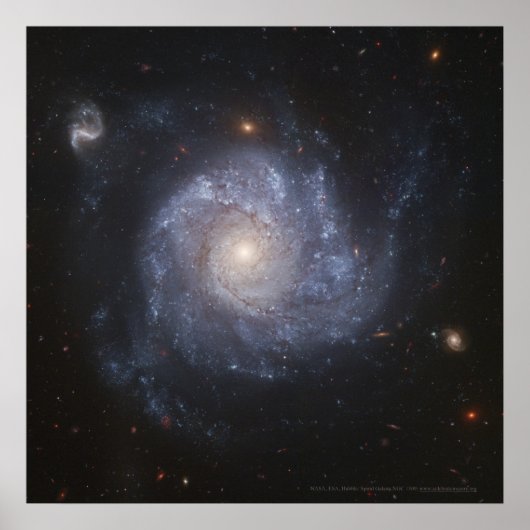 Spiral Galaxy NGC 1309 12 x 12 (11 x 11) Poster (Voorkant)