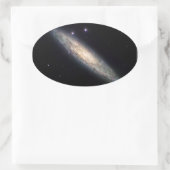 Spiral Galaxy - NGC 253 Ovale Sticker (Tas)