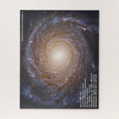 Spiral galaxy NGC 3147 Jigzaag Puzzle Legpuzzel (Verticaal)