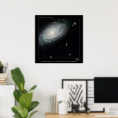 Spiral Galaxy NGC 3370 Poster (Thuiskantoor)