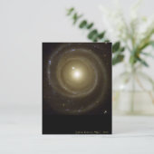 Spiral Galaxy NGC 4622 Spins achterwaarts Briefkaart (Staand voorkant)