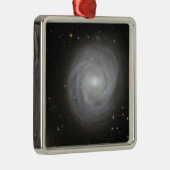 Spiral Galaxy NGC 4921 Metalen Ornament (Rechts)