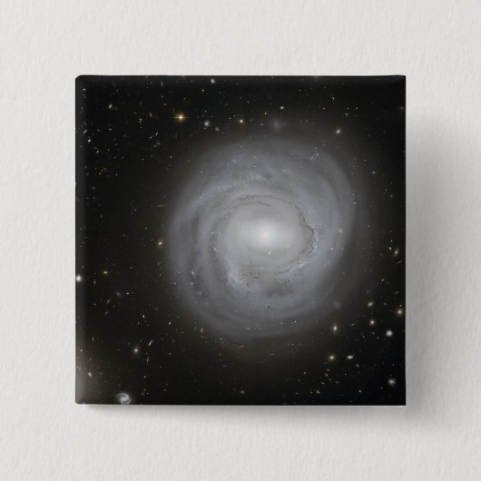 Spiral Galaxy NGC 4921 Vierkante Button 5,1 Cm (Voorkant)