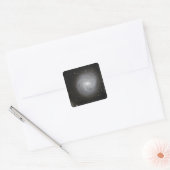 Spiral Galaxy NGC 4921 Vierkante Sticker (Envelop)