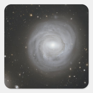 Spiral Galaxy NGC 4921 Vierkante Sticker