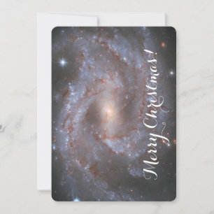 Spiral Galaxy NGC 6946 Vrolijk kerstkaartje Kaart
