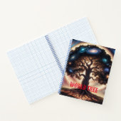 Spiral galaxy Notitieboek (Binnen)