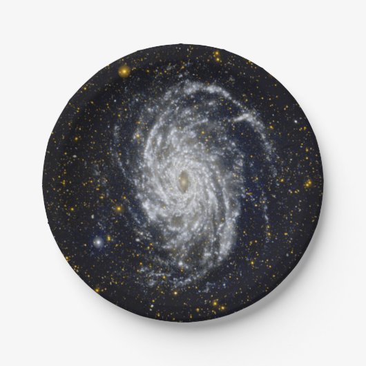 Spiral Galaxy Papieren Bordje (Voorkant)