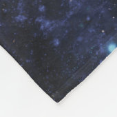 Spiral Galaxy Planet Nebula Hubble Telescope Foto Fleece Deken (Hoek)