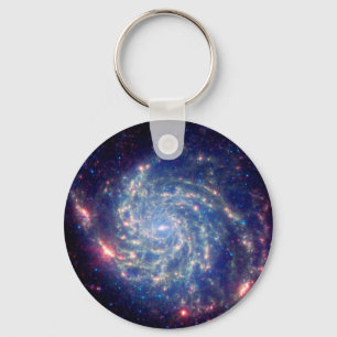 Spiral Galaxy Sleutelhanger