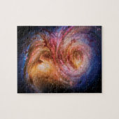 Spiral Galaxy SMM J2135-0102 Artistische depressie Legpuzzel (Horizontaal)