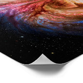 Spiral Galaxy SMM J2135-0102 Artistische depressie Poster (Hoek)
