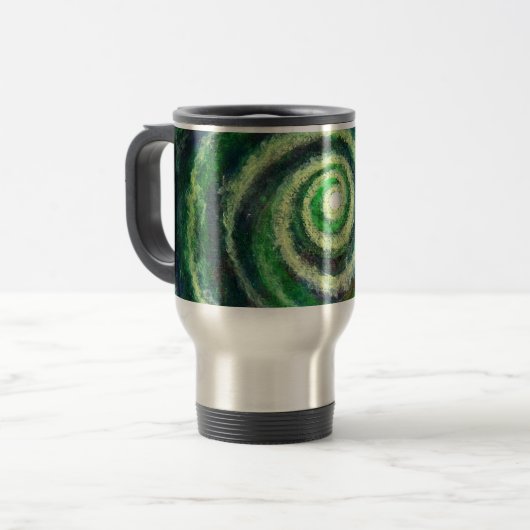 Spiral Galaxy Travel Mug Reisbeker (Voorkant links)