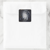 Spiral Galaxy Vierkante Sticker (Tas)