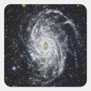 Spiral Galaxy Vierkante Sticker