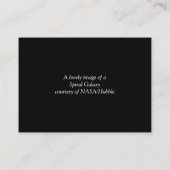 Spiral Galaxy Visitekaartje (Achterkant)