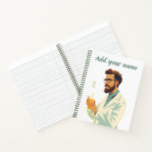 Spiral Gepersonaliseerde Naam - Scientist N Notitieboek (Binnen)