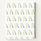 Spiral Gepersonaliseerde Naam - Scientist N Notitieboek (Achterkant)