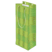 Spiral Gift Bag Wijn Cadeautas (Achterkant Gekanteld)