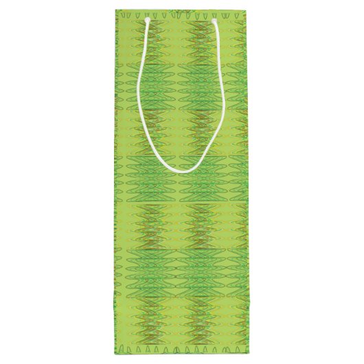 Spiral Gift Bag Wijn Cadeautas (Achterkant)