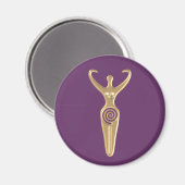 Spiral Goddess Magneet (Voorkant / Achterkant)
