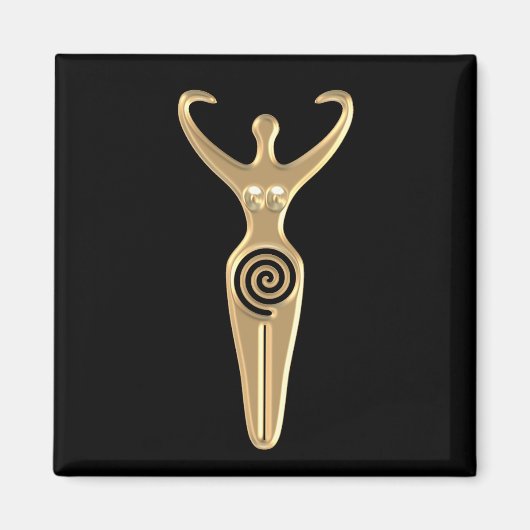 Spiral Goddess Magneet (Voorkant)