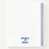 Spiral Graph Notitieboek voor noten of vloeiend (Achterkant)