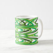 Spiral Green Mok (Voorkant rechts)