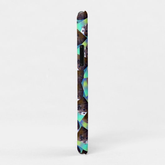 Spiral Guinea Pig Pattern, Case-Mate iPhone Case (Achterkant/rechts)