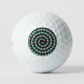 Spiral Guinea Pig Pattern, Golfballen (Voorkant)