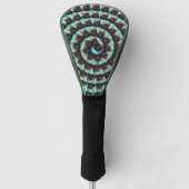 Spiral Guinea Pig Pattern, Golfheadcover (Voorkant)