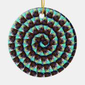 Spiral Guinea Pig Pattern, Keramisch Ornament (Voorkant)