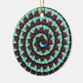 Spiral Guinea Pig Pattern, Keramisch Ornament (Links)