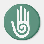 Spiral Hand Healing Symbol Magneet (Voorkant)
