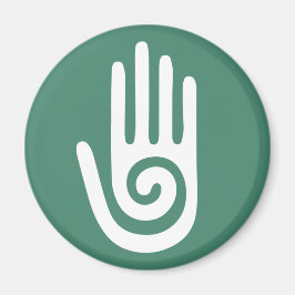 Spiral Hand Healing Symbol Magneet