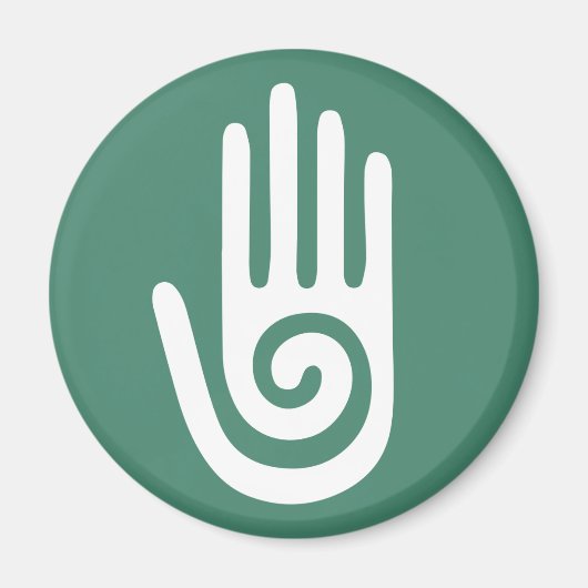 Spiral Hand Healing Symbol Magneet (Voorkant)