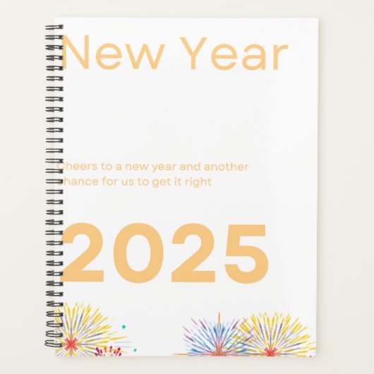 Spiral hard Planner 2025 (Voorkant)