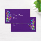 Spiral Heart Hand Gepiliseerd Design 2 Visitekaartje (Bureau)