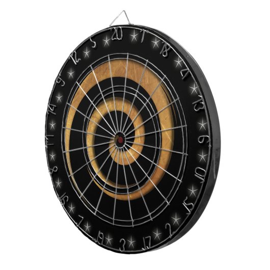 Spiral heypnotic Wheel Custom Dart Board Dartbord (Voorkant Rechts)