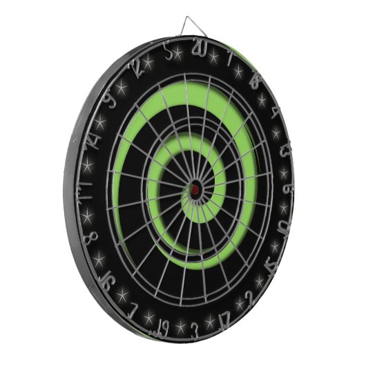 Spiral Hypnotic Hot Green Regulation Dart Board Dartbord (Voorkant Links)