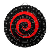 Spiral Hypnotic R Wheel Custom Dart Board Dartbord (Voorkant)