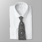 Spiral Illusion Neck Tie for Bold Visual Impact Stropdas (Gebonden)