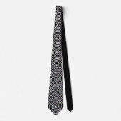 Spiral Illusion Neck Tie for Bold Visual Impact Stropdas (Voorkant)