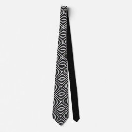 Spiral Illusion Neck Tie for Bold Visual Impact Stropdas